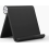 Suporte ajustável para tablets e celulares de até 10,5 polegadas, dobrável, para mesa, preto. 1
