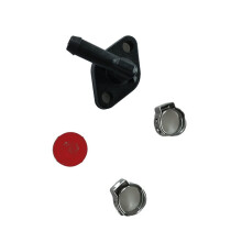 Repair Kit for SC1/SC2 Steam Cleaner Part Replacement L-Shaped Steam Outlet Connector and Hose Clamps