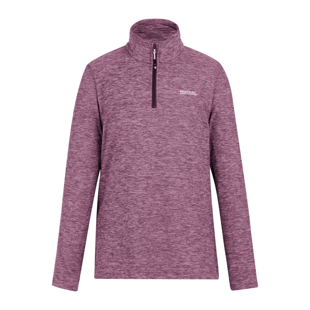 Regatta (16 Uk, Mediterranea) Womens/Ladies Sweetheart Quarter Zip Fleece Top