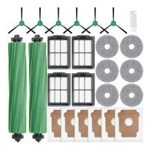 Accessories for 405/505 Combo Robot Vacuum Cleaner Parts,Main Side Brush Hepa Filter Mop Dust Bag