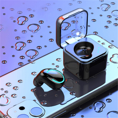 Mono Bluetooth Ohrhörer 5.0 In-Ear mit Ladebox