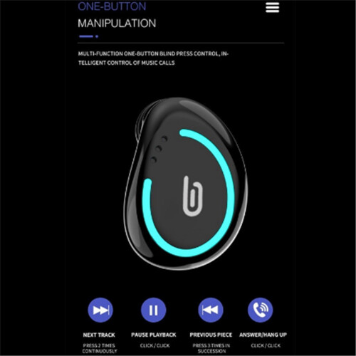 Mini Mono Bluetooth Headset 5.0 Unsichtbar In-Ear 2