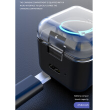 Mini Mono Bluetooth Headset 5.0 Unsichtbar In-Ear