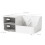 Wholesale Student Stationery Organizer Office Desk Storage Holders and Racks 2025Multifunctional Data Cable Storage Box 7