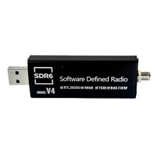 Nieuwe RTL SDR6 V4 Software Defined Radio-Ontvanger RTL2832U 1PPM TCXO BiasT SMA Software Defined Radio + Antenne