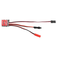 2X Micro-ESC 30A Brushed ESC Electric Speed Controller 2S 4-8v for DIY 1/16 1/18 1/24 RC Car Boat Tank JST Plug