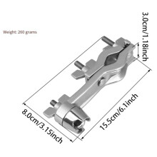 Snare Drum Cowbell Clamp Kit Cowbell Mount Bracket Drum Accessory for Enhanced Musical Performance and Stability