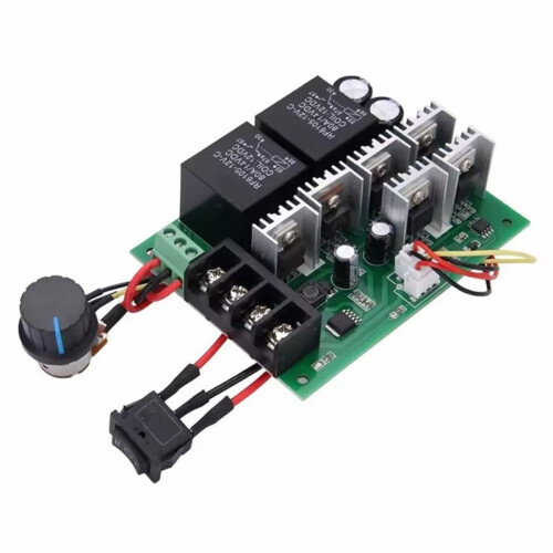 High-Power 40A  Motor Speed Controller, 12V-48V Reversing Governor