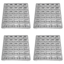 4X Gadgets de Fabricant de Raviolis de Moule de Boulette Presse Rapide Pâtes Boulette Faisant des Outils pour L'Outil de Cuisine de Cuisine