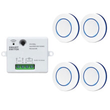 433 MHz RF Relay Receiver Wireless  Light  with Remote Control 220V  for Home Led Lamp Fan
