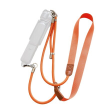 Multi Wear Camera Shoulder Strap Quick Detachable Buckle Length Adjustable Camera for Osmo Pocket 3 Orange