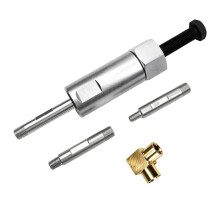 High-Pressure Grease Gun Coupler Set 60-80Mpa Heavy Duty Tool with Angled  for Fast Lubrication  Clearing