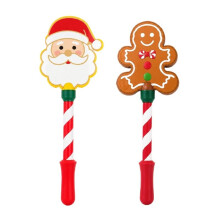 3D-Geprinte Toverstaf met Klikbetaling, Kerstman Creditcardhouder, Contactloze Betaalstaf, Kerstkaarthouder (2 Stuks)