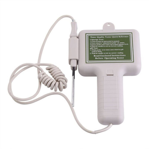 Chlorine Testing Device PC101 PH Tester Water Quality Tester 2-in-1 Water Chlorine Content Measuring Machine