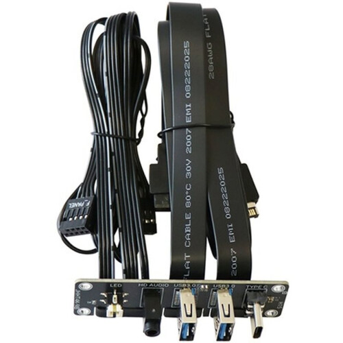 USB Chassis Motherboard Expansion IO  Dual USB 3.0 USB A 5G TYPE C 20Gbps AUDIO  Front Panel Adapter Cable