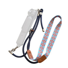 Multi Wear Camera Shoulder Strap Quick Detachable Buckle Length Adjustable Camera for Osmo Pocket 3 Rhombic