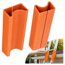 Ladder Covers for Gutter & Roof Protection, Non-Marring Standoff Bumper Pads, Anti-Slip Extension Ladder Accessories