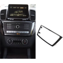 Center Console Air Conditioning CD Panel Cover Trim 1666802417 for GLE W292 GLS W166 2015-2019 Accessories