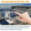 2 Pcs Boat Bimini Top Deck Hinge Swivel Mount Deck Hinge with Removable Pin, Swivel Side Mount, Bimini Top Hardware 9