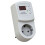 Protection over Voltage Protector Relay Socket AC220V 16A Electronic Multifunctional Plug Socket EU Plug 1