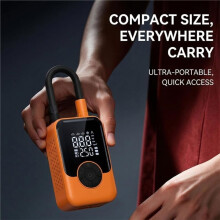 Tire Inflator Portable Air Compressor Cordless Air Pump with Digital Display, Auto-Stop & Fast Inflation