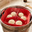 2 Pack Square Silicone Air Fryer Liners with Round Divider for 3 Flavors - Reusable Kitchen Accessory 5