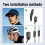 3PCS Cycling  Intercom Headset Waterproof Helmet Communication Earphone with 520m Low Latency Intercom 1
