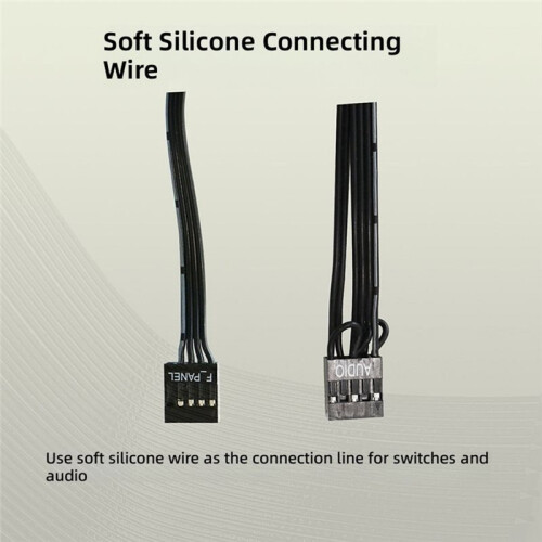 USB Chassis Motherboard Expansion IO  Dual USB 3.0 USB A 5G TYPE C 20Gbps AUDIO  Front Panel Adapter Cable 1