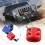 Winch Cable Hook Stopper Shock Absorbent Cable Protector Rubber Plug Rope  Cable Saver for Off Road ATV UTV SUV 8