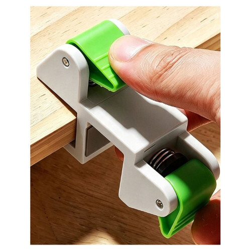 Cabinet Marking Gauge Woodworking Installation Clamp for Quick,Stable, and Scratch-Free Panel Marking Essential 2