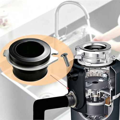 75499 Flex Coupler Garbage Disposal Replacement for , Anti-Vibration Tailpipe Mount Coupling, Replaces 74085 1