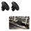 Dishwasher Rack Roller Compatible for  PETG Replacement Wheel for Lower Basket, 3.5cm Diameter (Black) 3