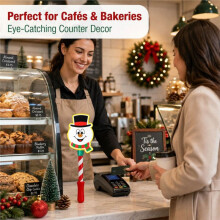 3D Printed Wand Click Payment Cute CreditCard Wand Non-Contact Clip Payment Wand Christmas Tap to Pay Card Holder