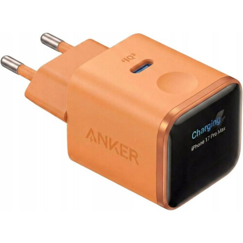 Anker Oranger GaN-Ladegerät - Anker - 45 W - PD - Universell - Standard-Ladefunktion