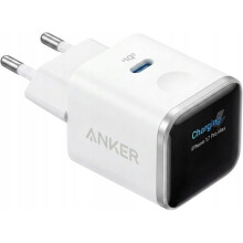 Valkoinen GaN-latauslaite - ANKER - 45 W - Power Delivery - Oletuslataustoiminto - USB-C