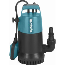 Pompe vide-cave à eau claire 800 W - MAKITA - PF0800 - Turbine ouverte Vortex - Déclenchement automatique