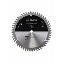 Bosch Cirkelzaagblad Standaard voor Aluminium voor accuzaag 150x1.8-1.3x10, T52 - 2608837762