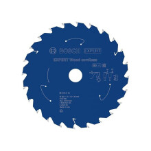 Cirkelzaagblad - BOSCH - EXPERT Hout draadloos - 160 x1,5/1 x20 mm - Carbide tanden T24 - Extra fijne afwerking