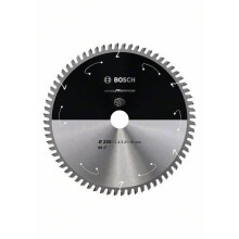 Lâmina de serra circular de carbono BOSCH 250 x 30 x 2,4 mm (68 dentes) - Alumínio