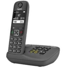 Telefone sem fio - Gigaset - AE690A Trio - Identificador de chamadas - Viva-voz - Antracite