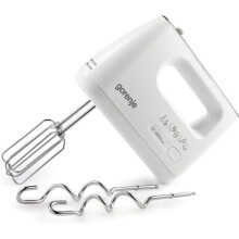 Mixeur à main - GORENJE - M460CDC - 460 W - 5 vitesses + Turbo - Boîtier plastique blanc