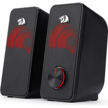 Stereo luidspreker 2.0 - REDRAGON - STENTOR (GS500) - 2x5W - Rode achtergrondverlichting - USB & jack 3,5 mm