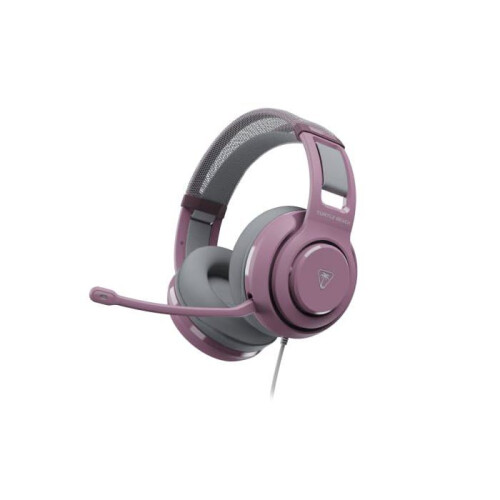 Turtle Beach Gaming-Headset mit Kabel - TURTLE BEACH - Atlas 200 Lilac Mist - Multi-Plattform - Nanoclear 50 mm Treiber - Schwebender Bügel