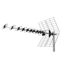Außenfernsehantenne - ISKRA - DTX-48F - 48 Elemente - Gewinn 16,50 dB - 470-862 MHz (Kanäle 21-69)