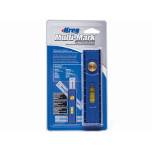 Ferramenta multifuncional de marcação e medição - KREG - KMA2900-INT - 3 gradações - nível integrado - gabarito 4,8 mm