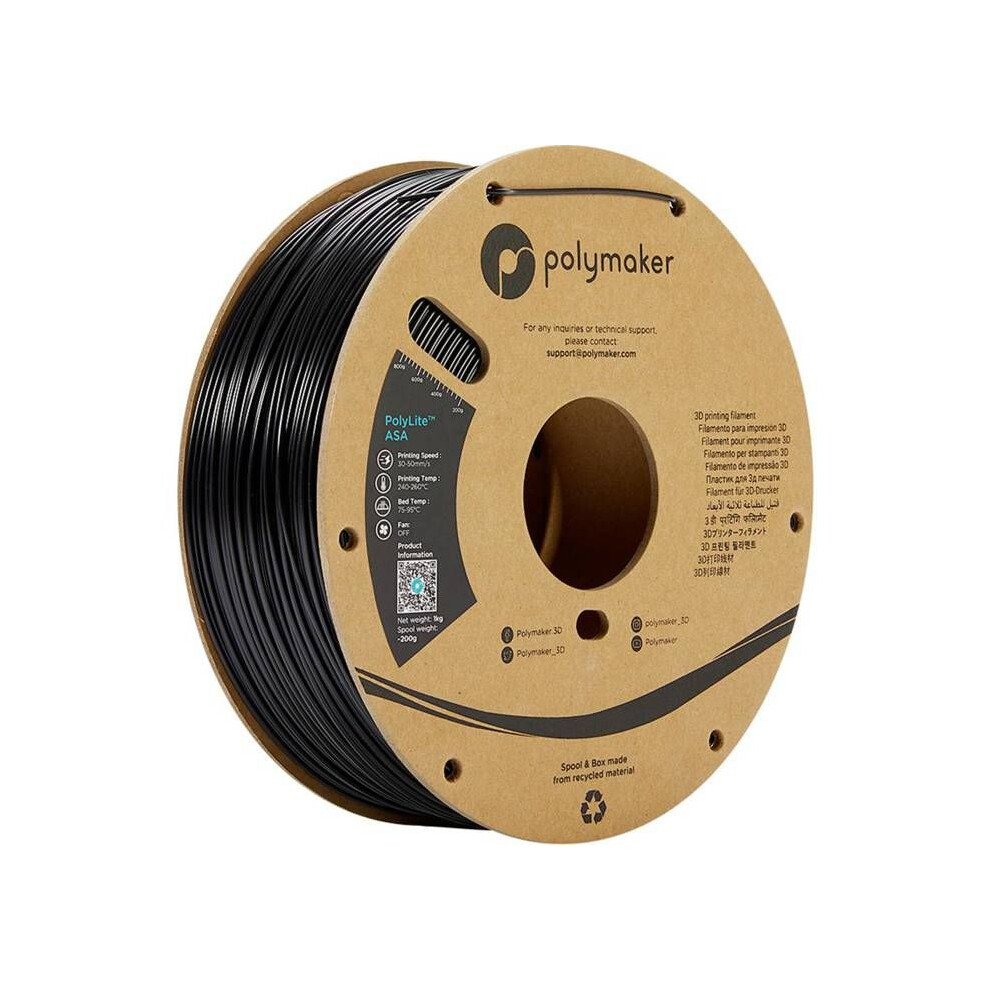 Joom Marketlink Europe Schwarz Polymaker Polylite Filament Asa 1.75 Mm Black - Bild 6