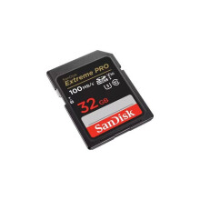 Scheda di memoria SDHC - SANDISK - Extreme Pro 32 Go - UHS-I - Lettura 100 Mo/s - Scrittura 90 Mo/s