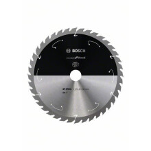 Cirkelzaagblad - BOSCH - Standaard voor Hout - 254x30 mm - 40 tanden - Grijs