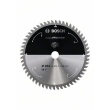 Cirkelzaagblad - BOSCH - 184x2-1.5x20 - Hardmetaal - 56 tanden - Metaal snijden