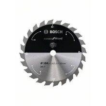 Cirkelzaagblad - BOSCH - Standaard voor Hout - 184 mm - 24 tanden - 1,6 mm dikte